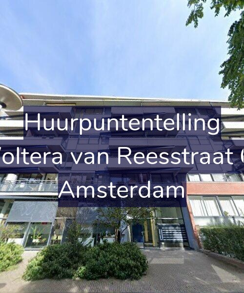 Foto gevel Huurpuntentelling voor Woltera van Reesstraat 65, Amsterdam