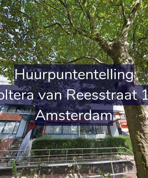 Foto gevel Huurpuntentelling voor Woltera van Reesstraat 153, Amsterdam
