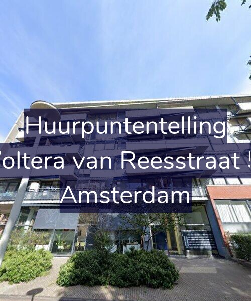 Foto gevel Huurpuntentelling voor Woltera van Reesstraat 55, Amsterdam