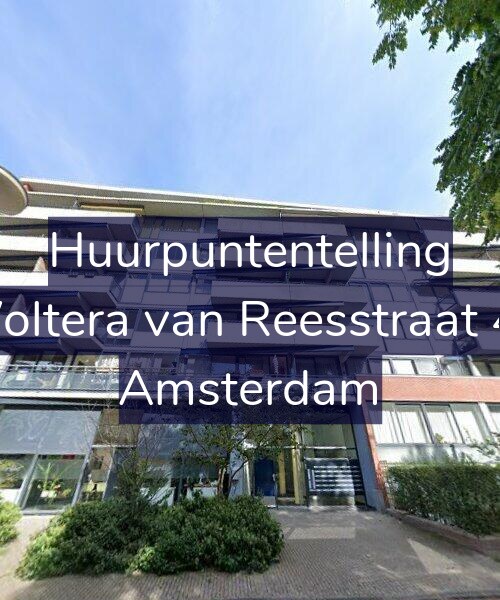 Foto gevel Huurpuntentelling voor Woltera van Reesstraat 41, Amsterdam