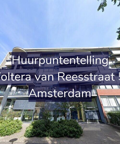 Foto gevel Huurpuntentelling voor Woltera van Reesstraat 53, Amsterdam