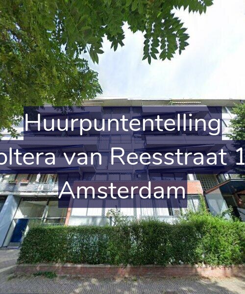 Foto gevel Huurpuntentelling voor Woltera van Reesstraat 103, Amsterdam