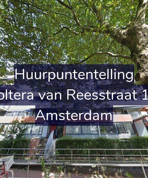 Foto gevel Huurpuntentelling voor Woltera van Reesstraat 147, Amsterdam