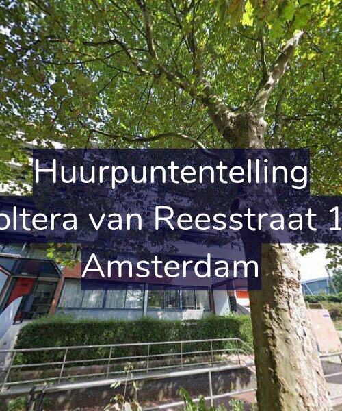 Foto gevel Huurpuntentelling voor Woltera van Reesstraat 161, Amsterdam