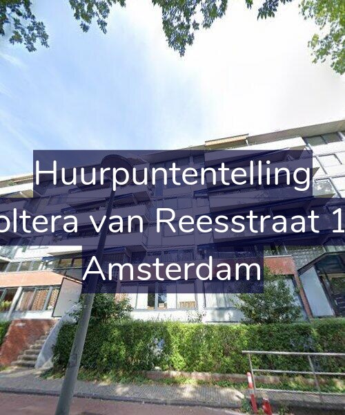 Foto gevel Huurpuntentelling voor Woltera van Reesstraat 133, Amsterdam
