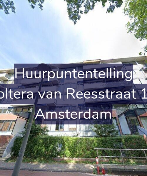 Foto gevel Huurpuntentelling voor Woltera van Reesstraat 135, Amsterdam