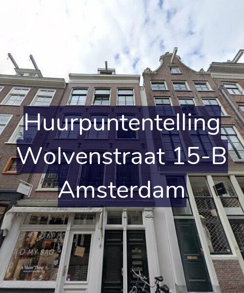 Foto gevel Huurpuntentelling voor Wolvenstraat 15-B, Amsterdam