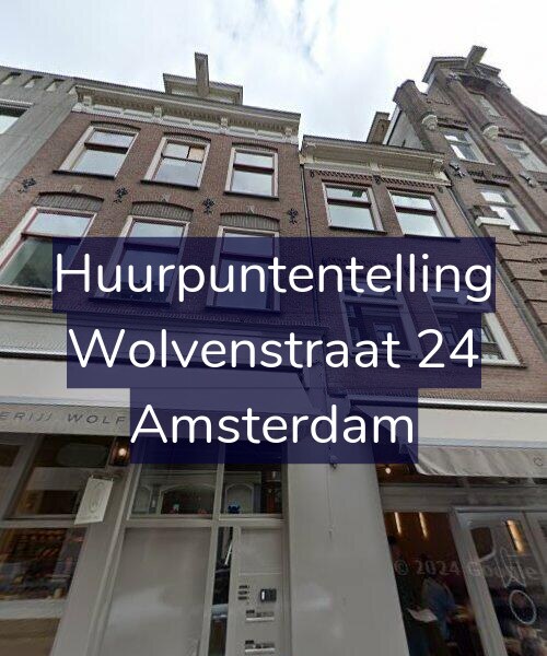 Foto gevel Huurpuntentelling voor Wolvenstraat 24, Amsterdam
