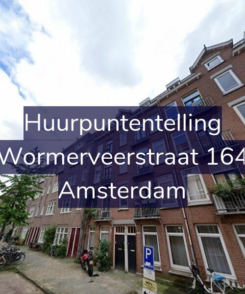 Foto gevel Huurpuntentelling voor Wormerveerstraat 164, Amsterdam