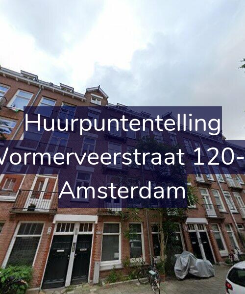 Foto gevel Huurpuntentelling voor Wormerveerstraat 120-A, Amsterdam
