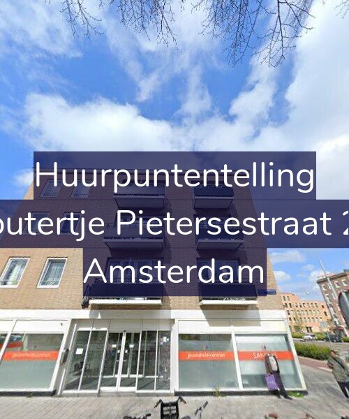 Foto gevel Huurpuntentelling voor Woutertje Pietersestraat 2-A, Amsterdam