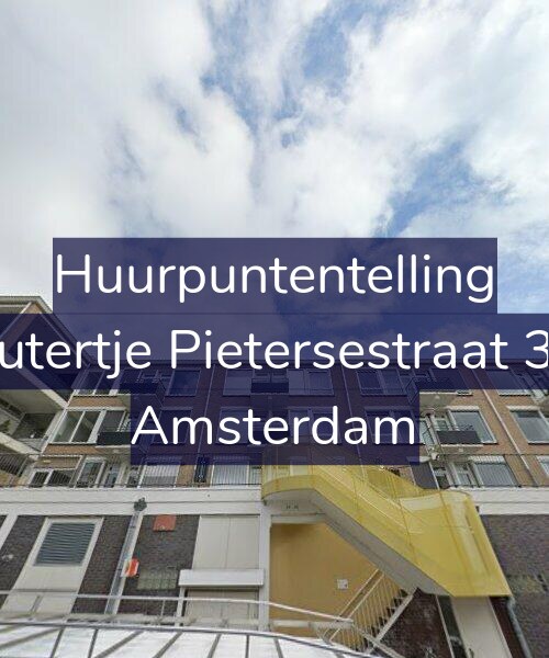 Foto gevel Huurpuntentelling voor Woutertje Pietersestraat 37-2, Amsterdam
