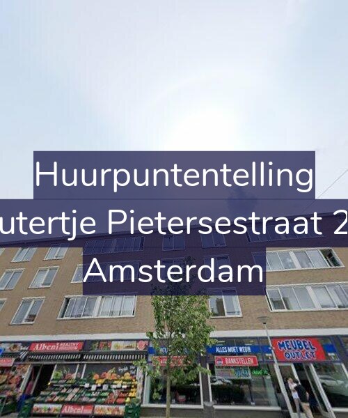 Foto gevel Huurpuntentelling voor Woutertje Pietersestraat 25-3, Amsterdam