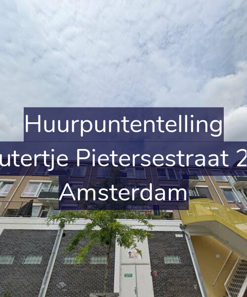 Foto gevel Huurpuntentelling voor Woutertje Pietersestraat 23-2, Amsterdam
