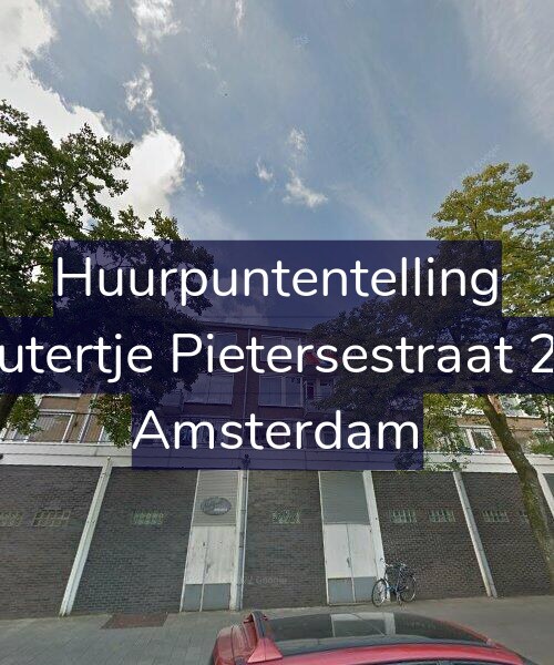 Foto gevel Huurpuntentelling voor Woutertje Pietersestraat 26-1, Amsterdam