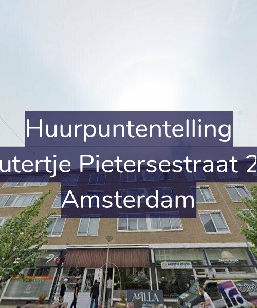 Foto gevel Huurpuntentelling voor Woutertje Pietersestraat 20-3, Amsterdam