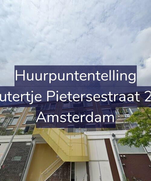Foto gevel Huurpuntentelling voor Woutertje Pietersestraat 22-2, Amsterdam