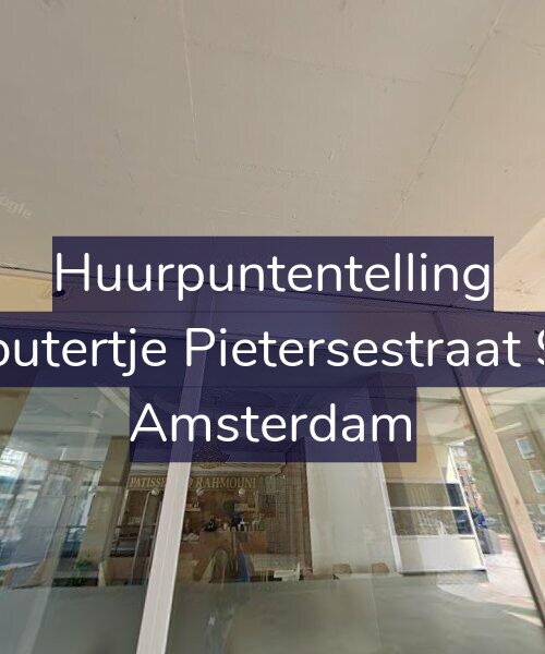 Foto gevel Huurpuntentelling voor Woutertje Pietersestraat 9-1, Amsterdam