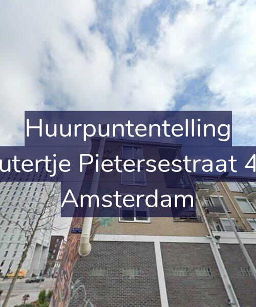 Foto gevel Huurpuntentelling voor Woutertje Pietersestraat 40-2, Amsterdam