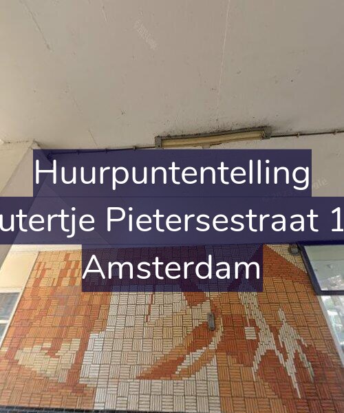 Foto gevel Huurpuntentelling voor Woutertje Pietersestraat 19-1, Amsterdam