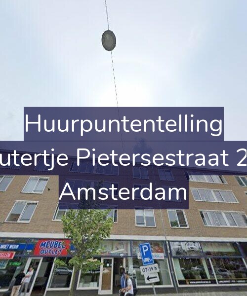 Foto gevel Huurpuntentelling voor Woutertje Pietersestraat 27-3, Amsterdam