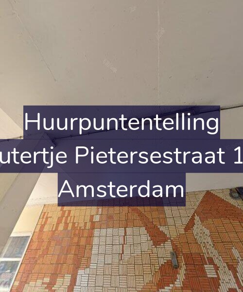 Foto gevel Huurpuntentelling voor Woutertje Pietersestraat 18-2, Amsterdam