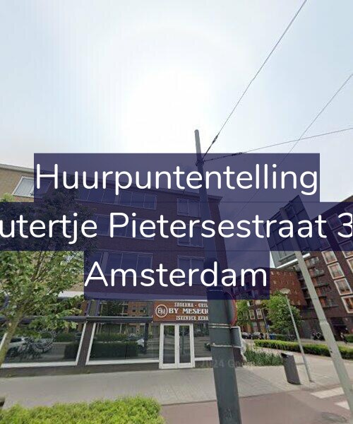 Foto gevel Huurpuntentelling voor Woutertje Pietersestraat 39-1, Amsterdam