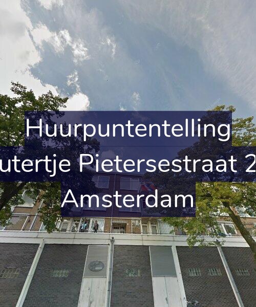 Foto gevel Huurpuntentelling voor Woutertje Pietersestraat 26-2, Amsterdam