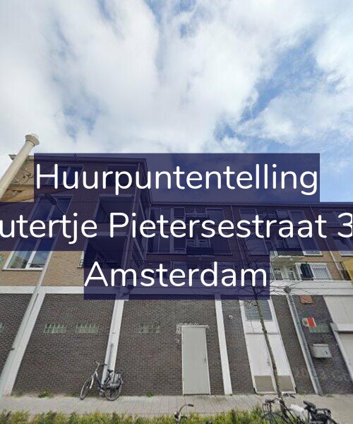 Foto gevel Huurpuntentelling voor Woutertje Pietersestraat 38-1, Amsterdam
