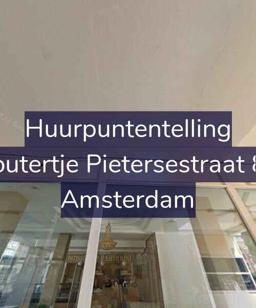 Foto gevel Huurpuntentelling voor Woutertje Pietersestraat 8-3, Amsterdam