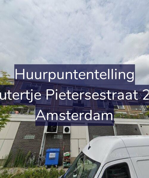 Foto gevel Huurpuntentelling voor Woutertje Pietersestraat 24-1, Amsterdam
