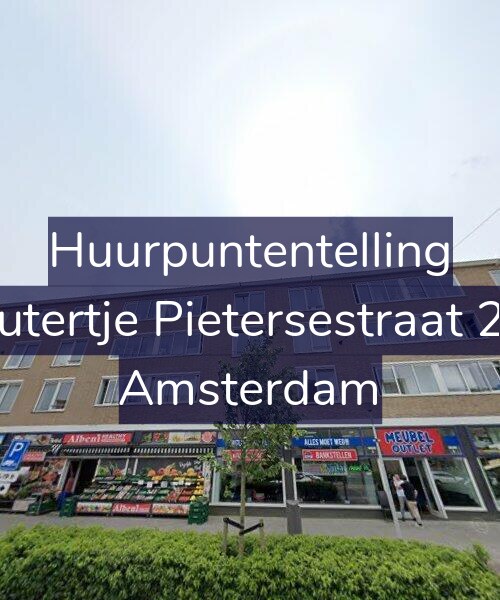 Foto gevel Huurpuntentelling voor Woutertje Pietersestraat 25-1, Amsterdam