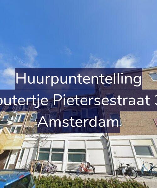 Foto gevel Huurpuntentelling voor Woutertje Pietersestraat 3-1, Amsterdam