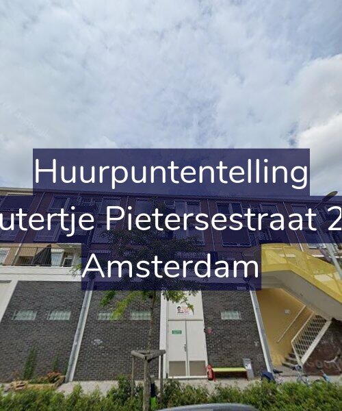 Foto gevel Huurpuntentelling voor Woutertje Pietersestraat 23-1, Amsterdam