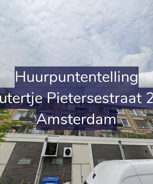 Foto gevel Huurpuntentelling voor Woutertje Pietersestraat 24-2, Amsterdam