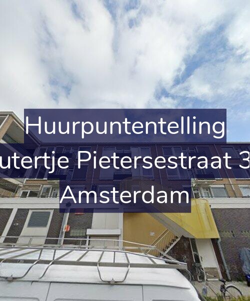 Foto gevel Huurpuntentelling voor Woutertje Pietersestraat 37-1, Amsterdam