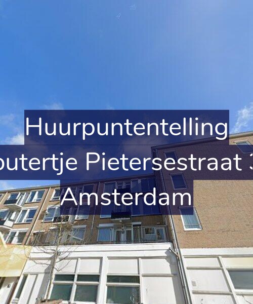 Foto gevel Huurpuntentelling voor Woutertje Pietersestraat 3-3, Amsterdam