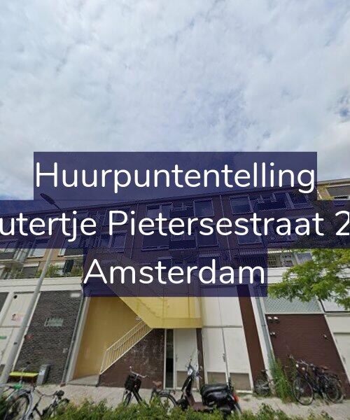 Foto gevel Huurpuntentelling voor Woutertje Pietersestraat 22-1, Amsterdam