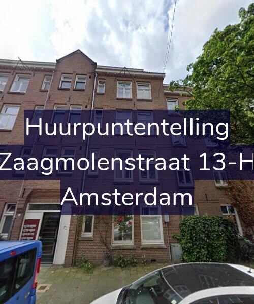 Foto gevel Huurpuntentelling voor Zaagmolenstraat 13-H, Amsterdam