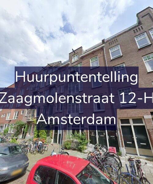 Foto gevel Huurpuntentelling voor Zaagmolenstraat 12-H, Amsterdam