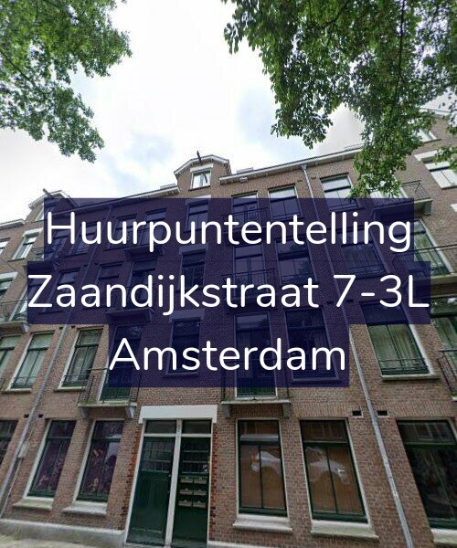 Foto gevel Huurpuntentelling voor Zaandijkstraat 7-3L, Amsterdam