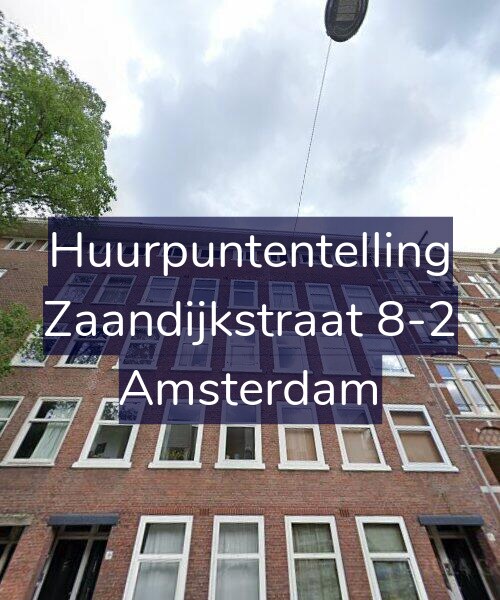 Foto gevel Huurpuntentelling voor Zaandijkstraat 8-2, Amsterdam