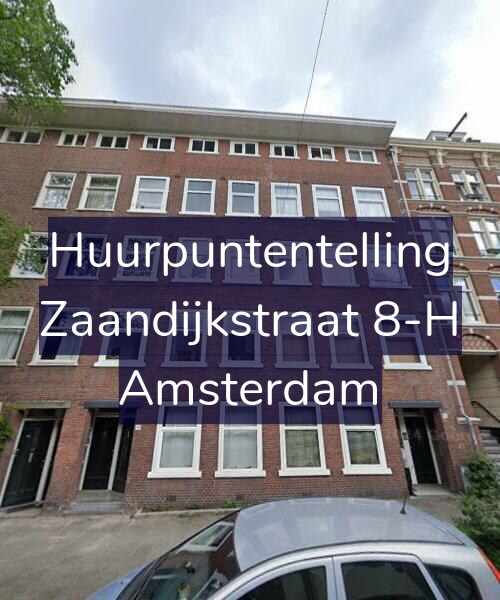 Foto gevel Huurpuntentelling voor Zaandijkstraat 8-H, Amsterdam