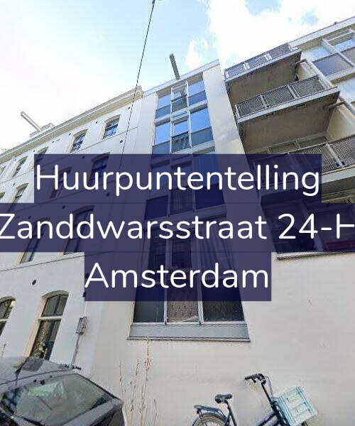 Foto gevel Huurpuntentelling voor Zanddwarsstraat 24-H, Amsterdam