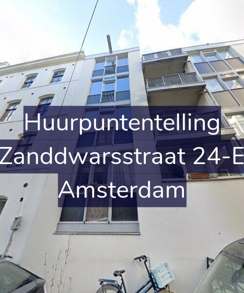 Foto gevel Huurpuntentelling voor Zanddwarsstraat 24-E, Amsterdam