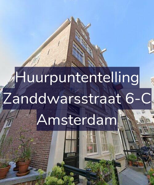 Foto gevel Huurpuntentelling voor Zanddwarsstraat 6-C, Amsterdam