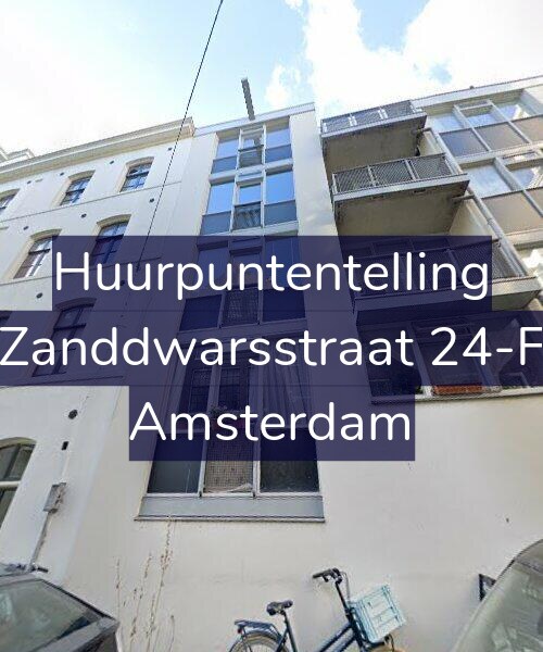 Foto gevel Huurpuntentelling voor Zanddwarsstraat 24-F, Amsterdam