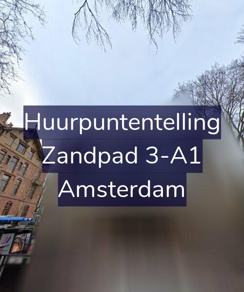 Foto gevel Huurpuntentelling voor Zandpad 3-A1, Amsterdam