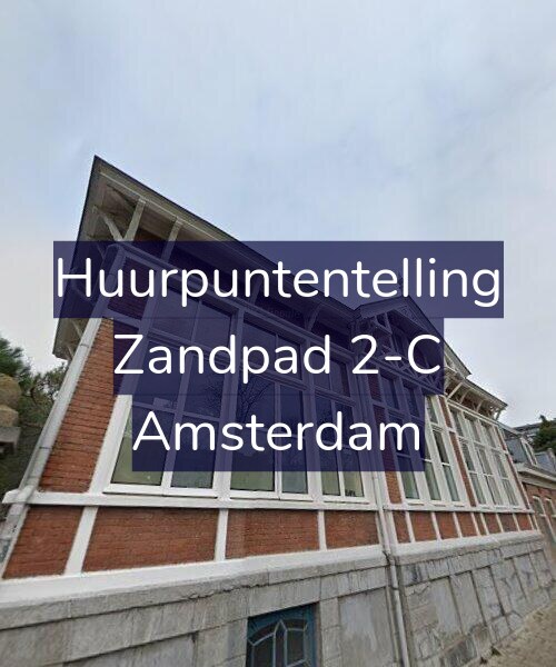 Foto gevel Huurpuntentelling voor Zandpad 2-C, Amsterdam