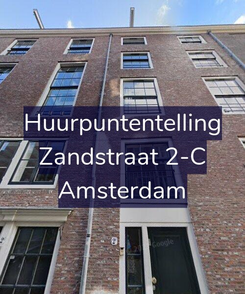 Foto gevel Huurpuntentelling voor Zandstraat 2-C, Amsterdam